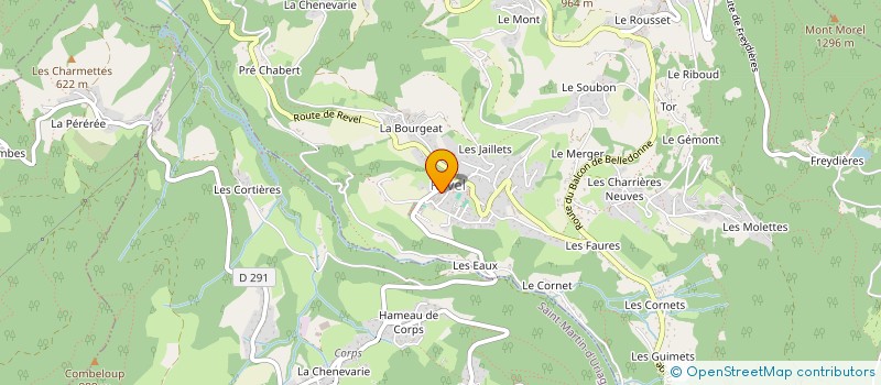 localisation de l'entreprise UN TOIT AU BALCON  REVEL