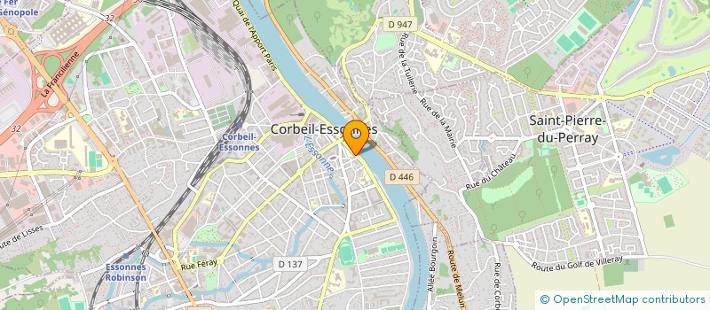 localisation de l'entreprise UN TOIT DEMAIN à CORBEIL-ESSONNES