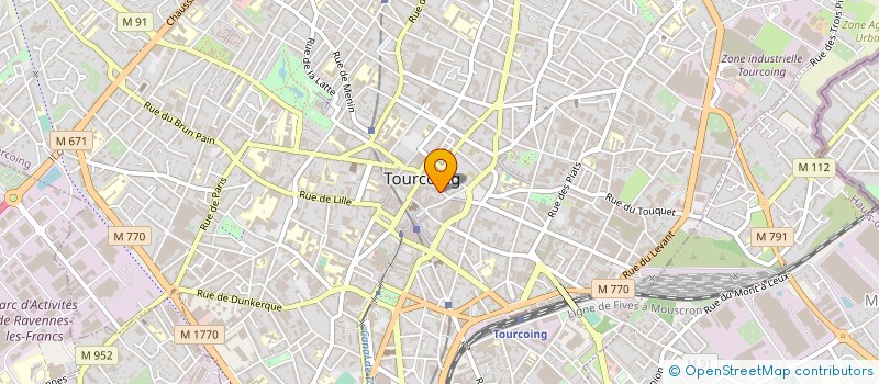 localisation de l'entreprise UN TOIT ET MOI à TOURCOING