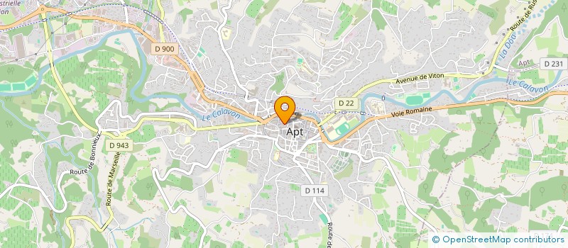 localisation de l'entreprise UN TOIT POUR NOS CHATS à APT