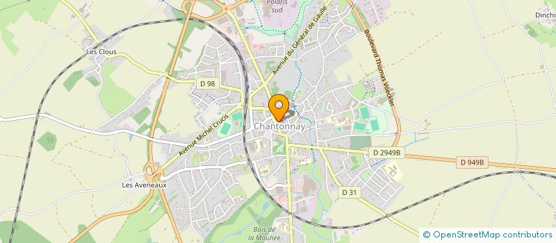 localisation de l'entreprise UN TOIT POUR SOI à CHANTONNAY