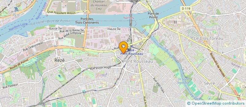 localisation de l'entreprise UN TOIT POUR TOI à REZE