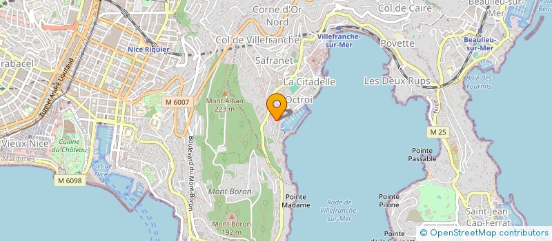 localisation de l'entreprise UN TOIT POUR TOI à VILLEFRANCHE-SUR-MER