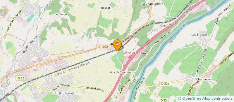 localisation de l'entreprise UN TOIT POUR UN SOURIRE D'ENFANT à SAINT-SAUVEUR