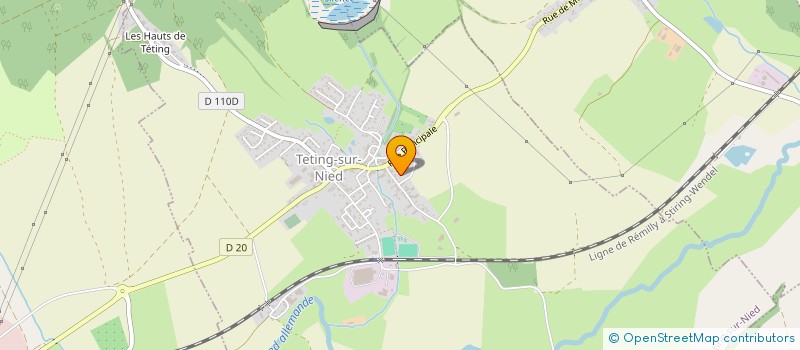 localisation de l'entreprise UN TOIT POUR VOUS  TETING-SUR-NIED