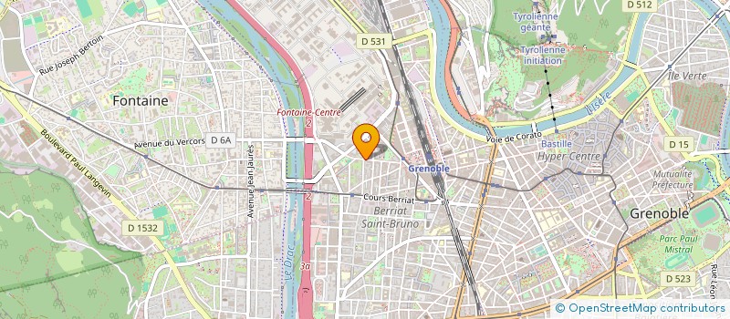 localisation de l'entreprise UN TOIT QUAND MEME  GRENOBLE