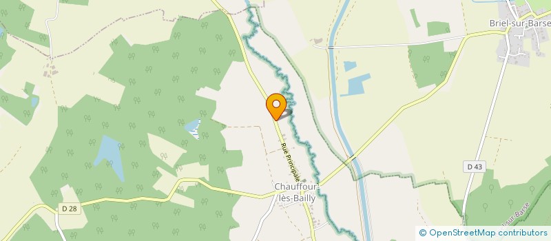 localisation de l'entreprise UN TOIT SUR TROYES  CHAUFFOUR-LES-BAILLY