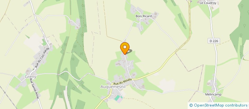 localisation de l'entreprise UN TRAIT D'AMOUR  PETIT-CAUX