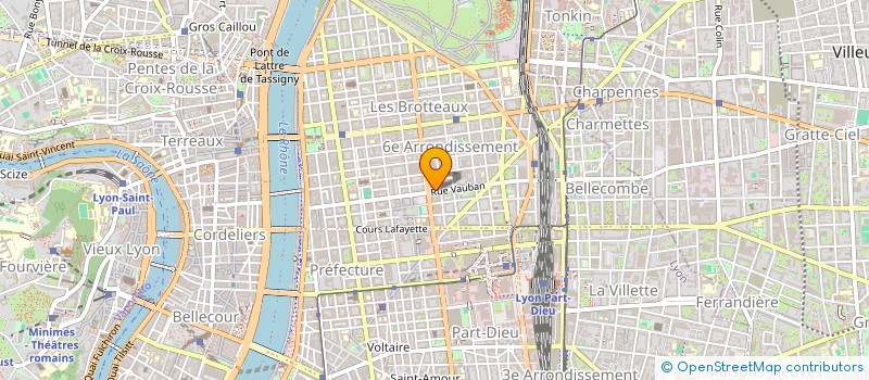 localisation de l'entreprise UN TRESOR QUI DORT à LYON