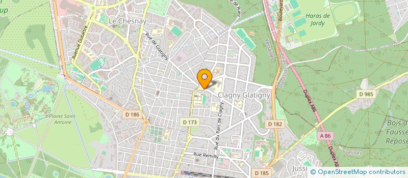 localisation de l'entreprise UN TRUC A MANGER à VERSAILLES