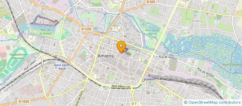 localisation de l'entreprise UN TRUC A P'ART  AMIENS