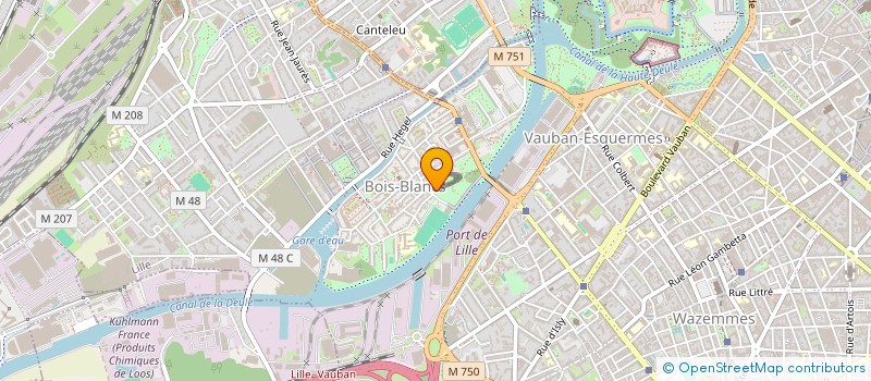 localisation de l'entreprise UN VELO POUR DEUX, DES LUNETTES POUR TOUS à LILLE