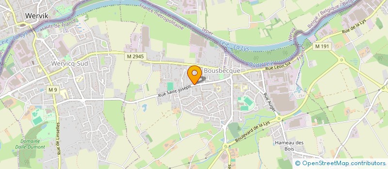 localisation de l'entreprise UN VELO POUR JEANNE  BOUSBECQUE