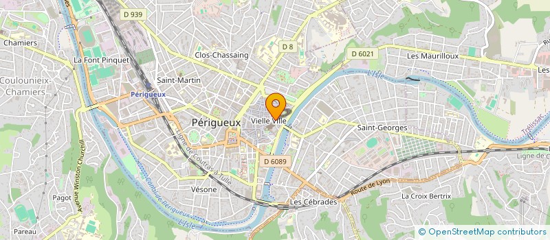 localisation de l'entreprise UN VELO POUR TOUS  PERIGUEUX