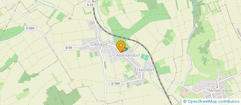 localisation de l'entreprise UN VERO ITALIANO  ALTECKENDORF