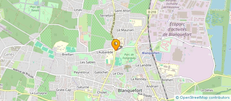 localisation de l'entreprise UN VIN UNE HISTOIRE à BLANQUEFORT