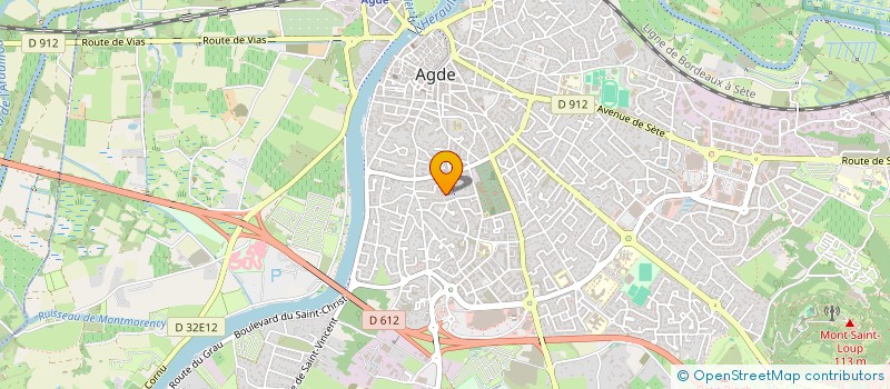 localisation de l'entreprise UN.VO à AGDE