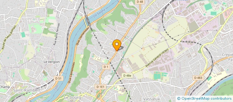 localisation de l'entreprise UN1K à CALUIRE-ET-CUIRE