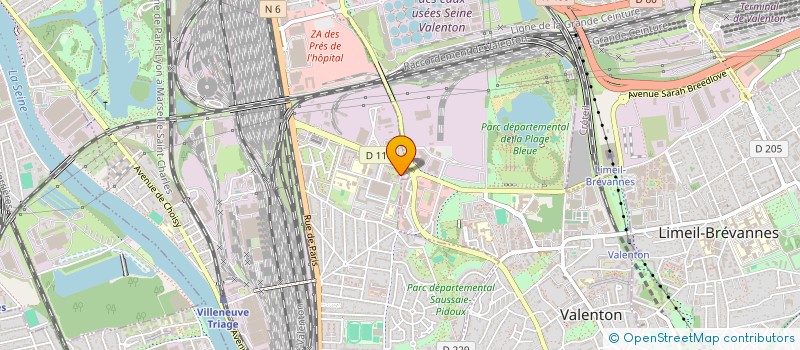 localisation de l'entreprise UN2A HOLDING  VILLENEUVE-SAINT-GEORGES