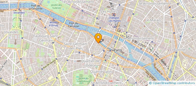 localisation de l'entreprise UNA  PARIS