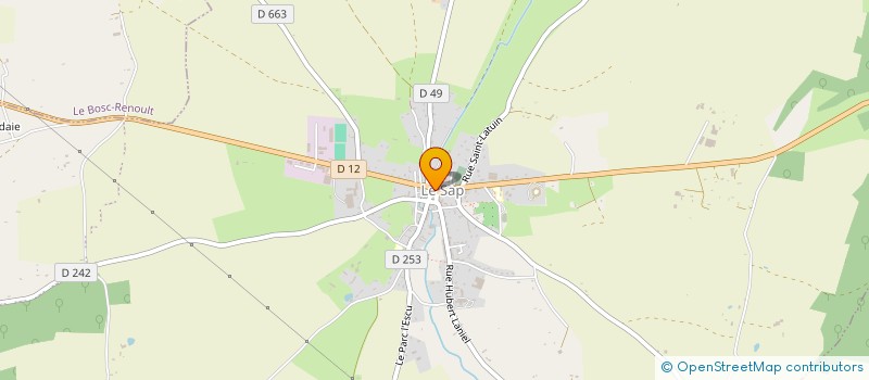 localisation de l'entreprise UNA DES PAYS DE L'AIGLE à LA FERTE-EN-OUCHE