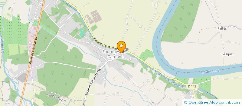 localisation de l'entreprise UNA FOURQUES SAINTE-MARTHE  FOURQUES-SUR-GARONNE