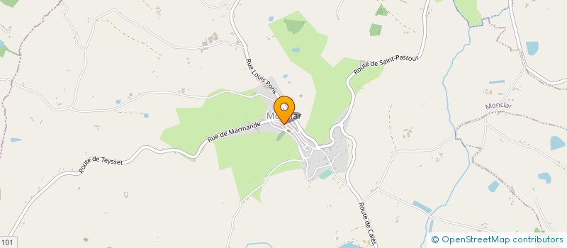 localisation de l'entreprise UNA MONCLAR à MONCLAR