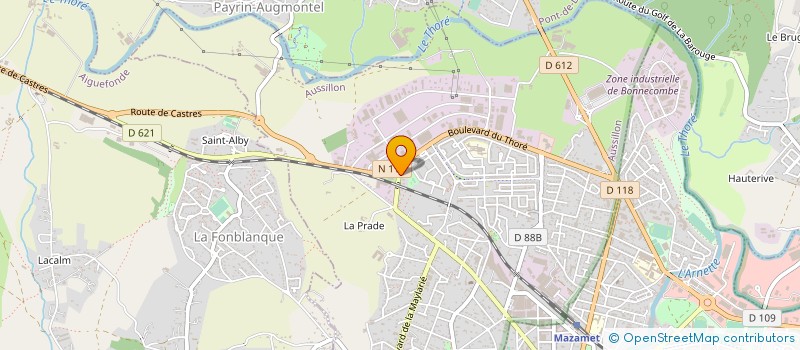 localisation de l'entreprise UNA OCCITANIE  AUSSILLON