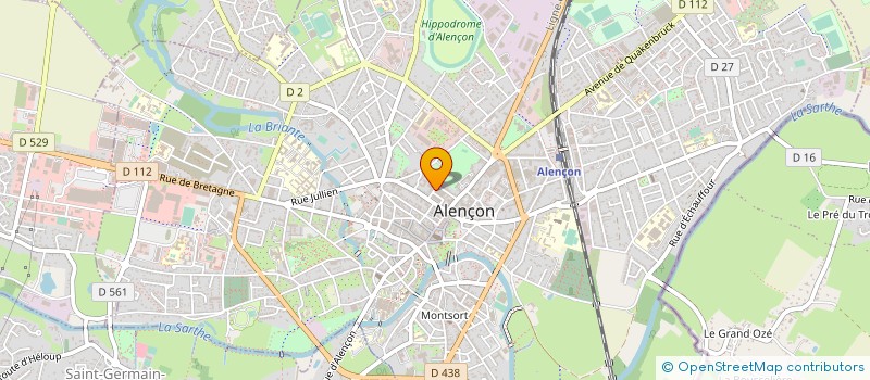 localisation de l'entreprise UNA ORNE à ALENCON