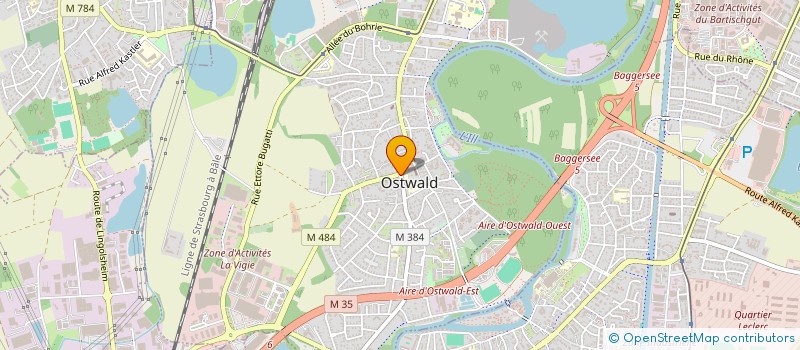 localisation de l'entreprise UNA STORIA  OSTWALD