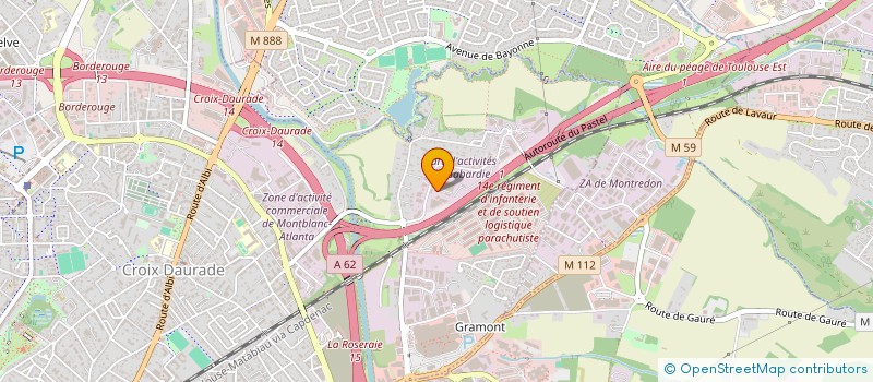 localisation de l'entreprise UNA VIA  TOULOUSE