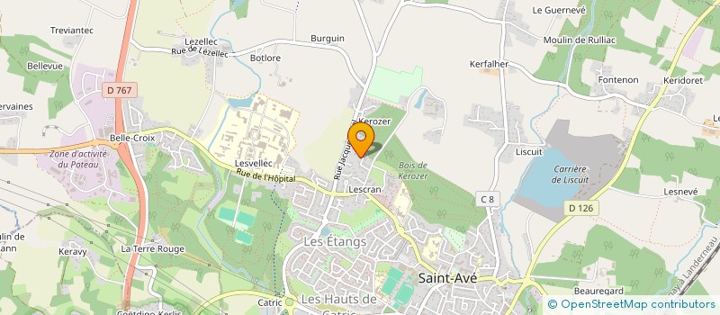 localisation de l'entreprise UNACITA DE PLESCOP  PLESCOP