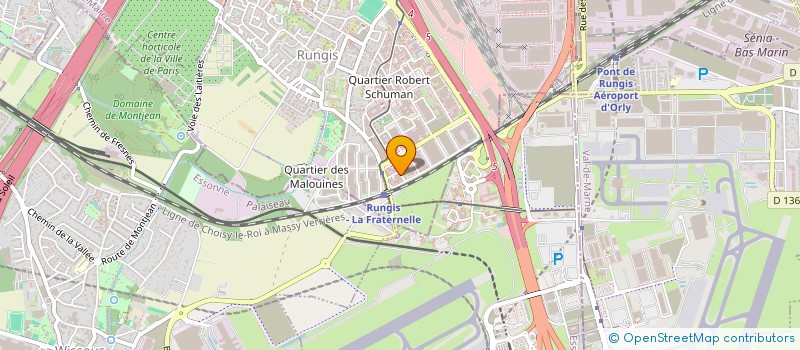 localisation de l'entreprise UNACPRO  CHEVILLY-LARUE