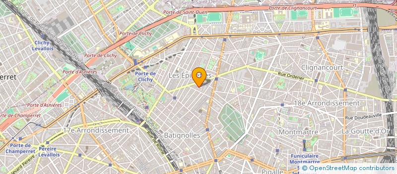 localisation de l'entreprise UNAFAM à LEVALLOIS-PERRET