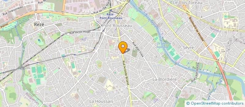 localisation de l'entreprise UNAGI à REZE