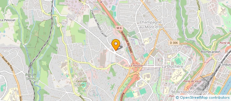 localisation de l'entreprise UNAGI  LYON