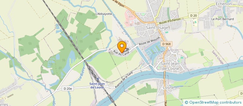 localisation de l'entreprise UNALIT à SAINT-USAGE