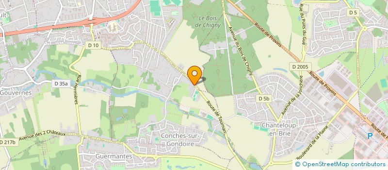 localisation de l'entreprise UNALOME NETTOYAGE  CONCHES-SUR-GONDOIRE