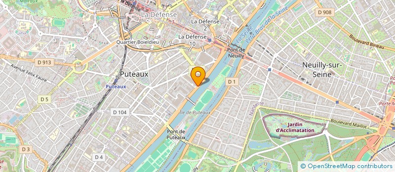 localisation de l'entreprise UNAMI à PUTEAUX