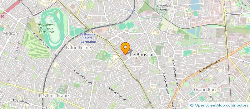 localisation de l'entreprise UNANIME à LE BOUSCAT