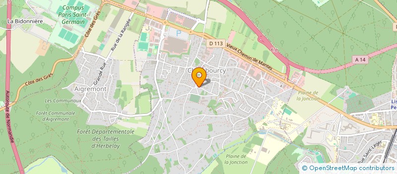 localisation de l'entreprise UNANIME SPORT  AIGREMONT