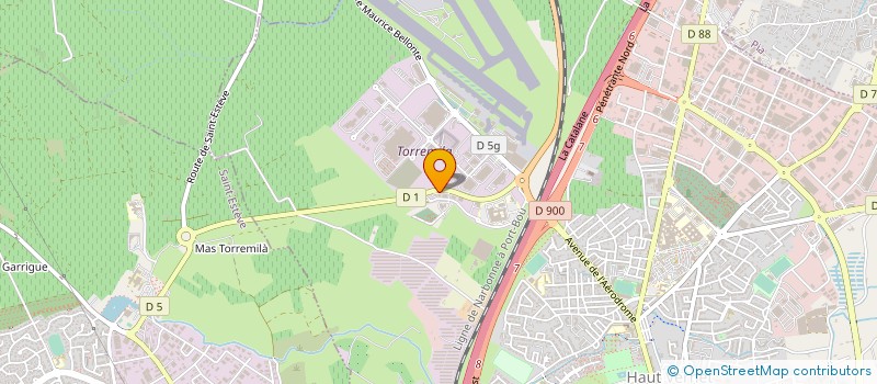 localisation de l'entreprise UNAPEI 66 à PERPIGNAN