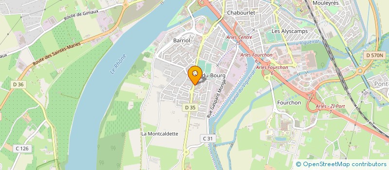 localisation de l'entreprise UNAPEI-LA CHRYSALIDE ARLES à ARLES