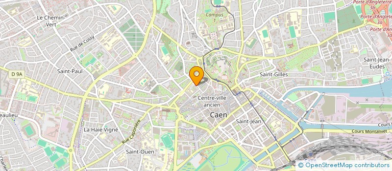localisation de l'entreprise UNAPEI NORMANDIE à CAEN