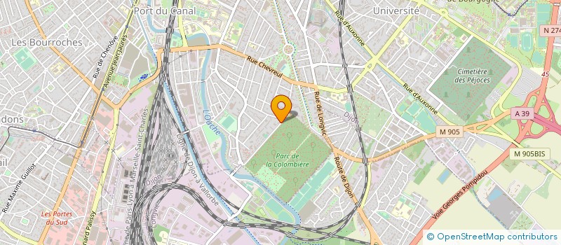 localisation de l'entreprise UNASS BOURGOGNE  DIJON