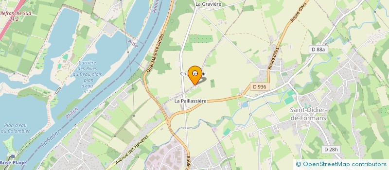 localisation de l'entreprise UNAYA - YOUR WAY TO HEALTH  SAINT-DIDIER-DE-FORMANS