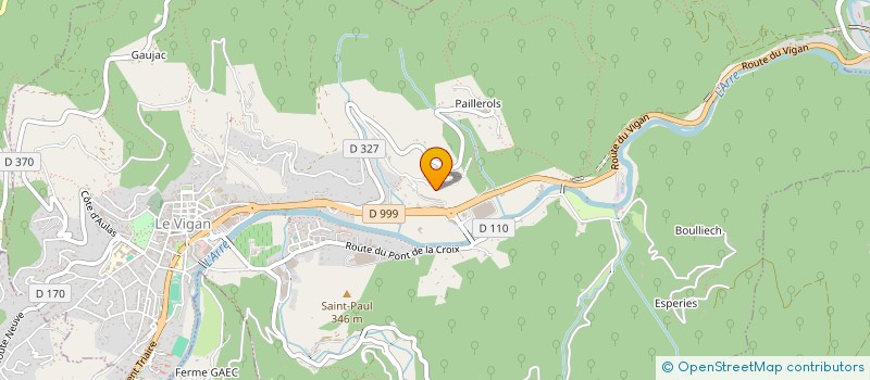 localisation de l'entreprise UNAYOK MEDIA  LE VIGAN