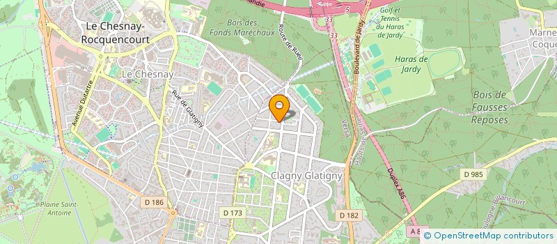 localisation de l'entreprise UNBERTUS ME FECIT à VERSAILLES