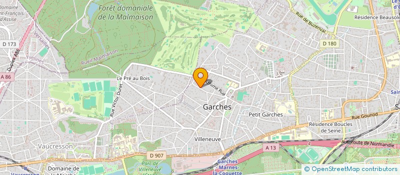 localisation de l'entreprise UNBLOK MOBILITY à GARCHES