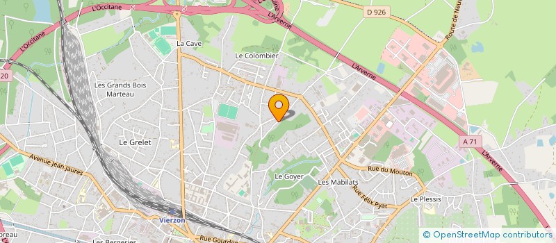 localisation de l'entreprise UNBREAKABLE DRIVERS CLUB (UDC)  VIERZON